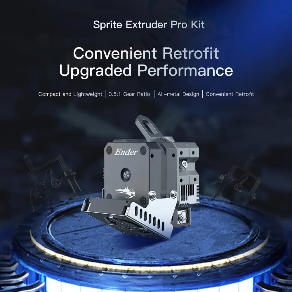 CREALITY Sprite Extruder Pro Kit 3:5:1 Передаточное соотношение зеркальное/Зеркальное V2 доставка