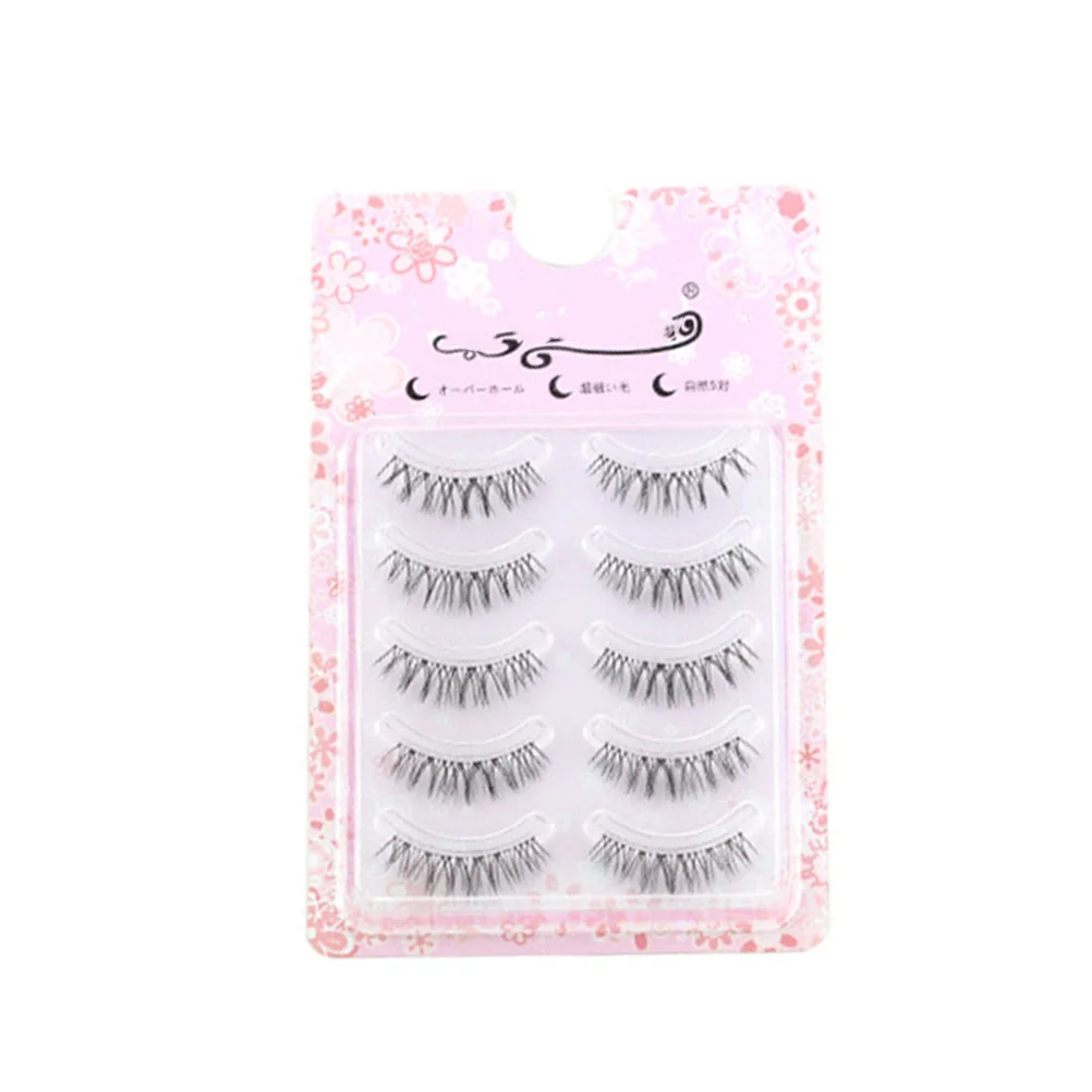 

Eyelashes Eyelash Fake False Lashes Artificial Makeup Elf Fluffy Extension Kit Wispy Faux Natural 3D Handmade Reusable Dramatic