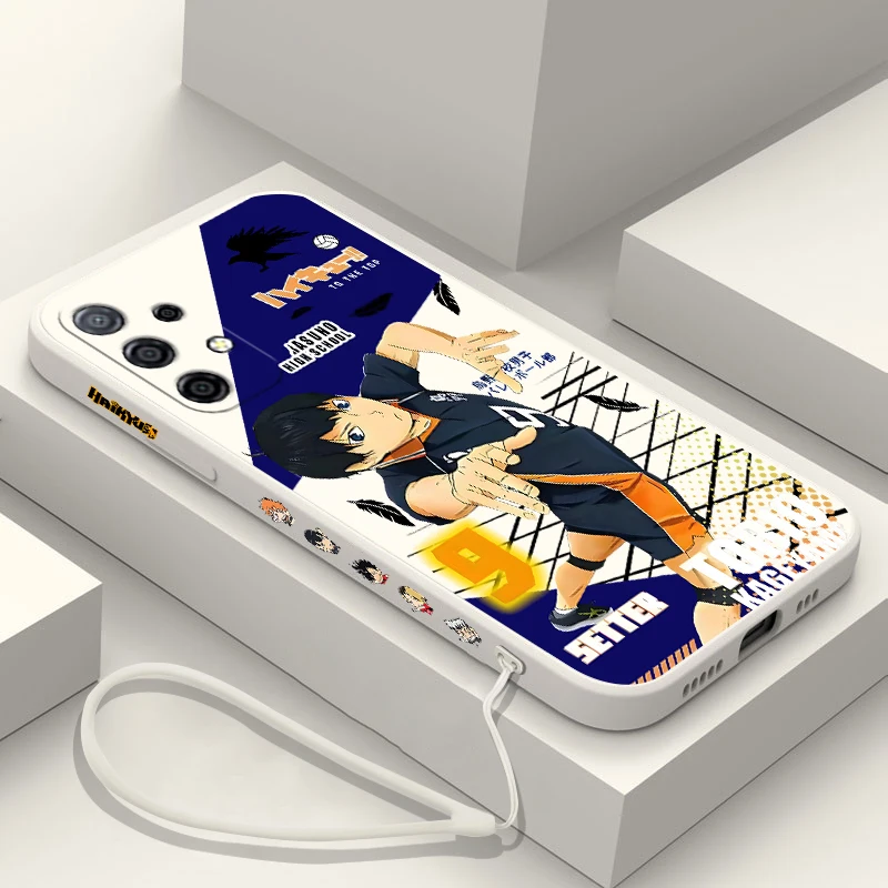 Новинка 2024 чехол Haikyu для Oneplus Nord 3 2 9 8T 8 Pro с ремешком на руку