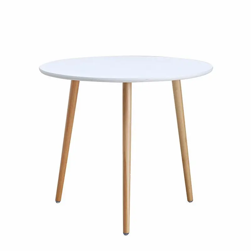 

Nordic Coffee Table Simple Small Round Mini Double Small Table Living Room Solid Wood Creative Round Table Side