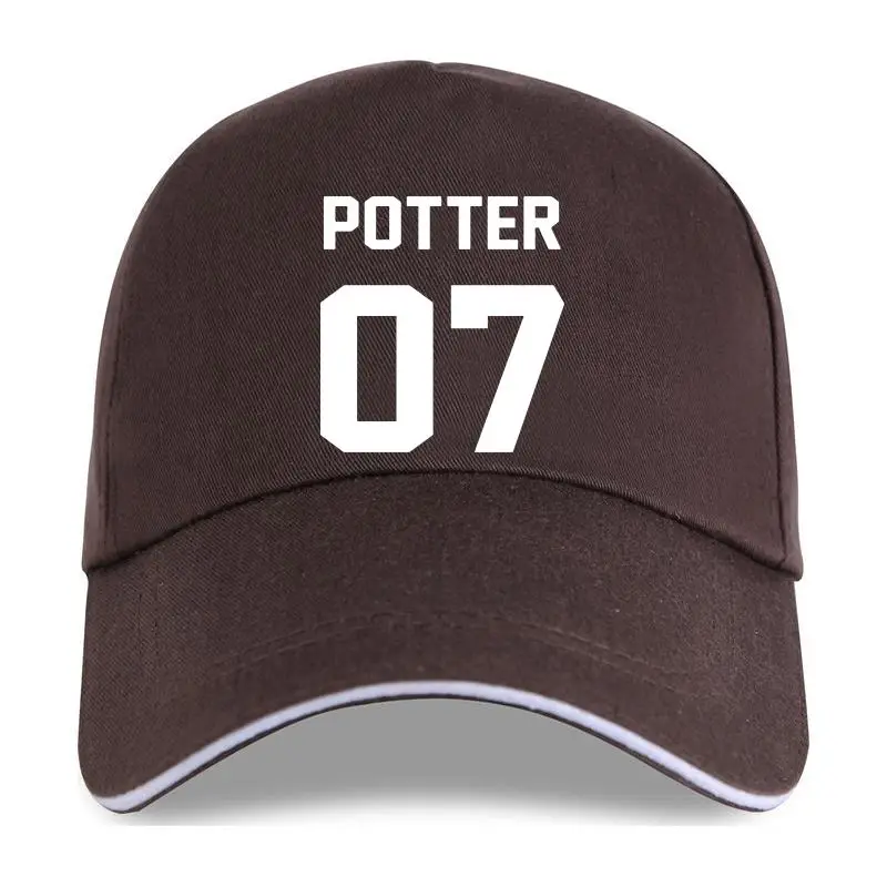 Бейсболка унисекс хлопковая кепка с принтом Поттер 07 дюймов для мужчин и женщин -