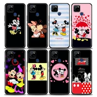phone case for realme 5 6 7 7i 8 8i 9i 9 xt gt gt2 c17 pro 5g se master neo2 soft silicone case cover mickey cute minnie mouse
