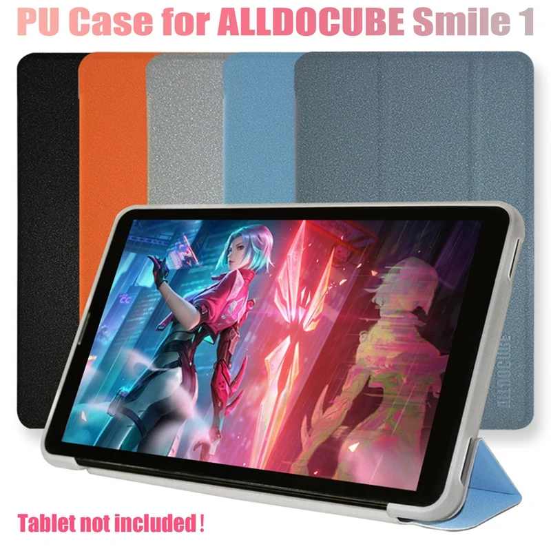 

PU Leather Case for ALLDOSquare Smile 1 8Inch Tablet Case Protective Case Tablet Stand for ALLDOSquare Smile1