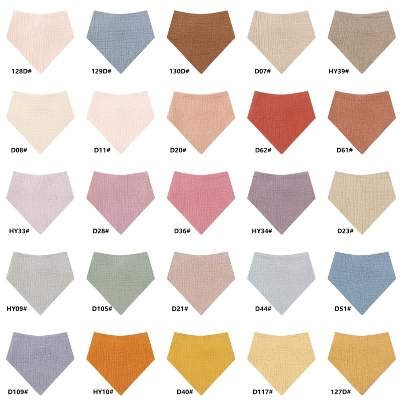

Print Drooling Bibs for Baby Thick Cotton Drooling Bib High Absorb Burp Cloths