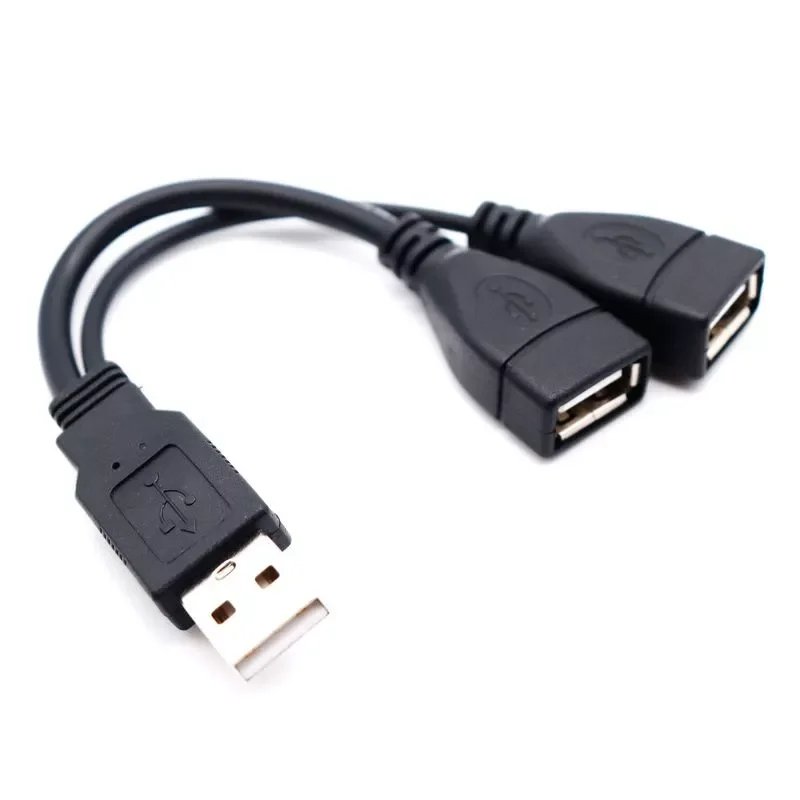 

2 in 1 Usb2.0 extension cable male to female USB data cable charging cable for hard disk network card connection