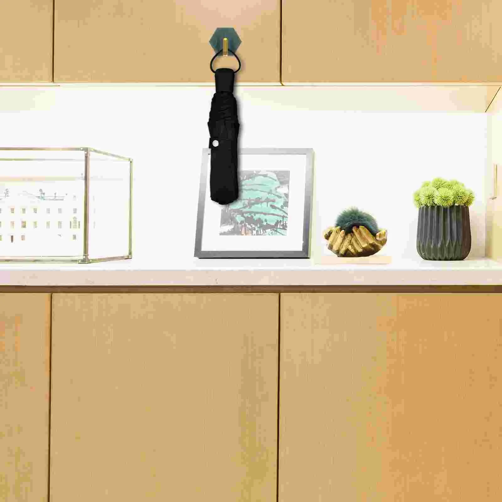 

Hooks Hook Wall Hanger Adhesive Coat Robe Towel Hangingbathroom Rack Towels Key Kitchenbath Stick Utility Decorative Sponges