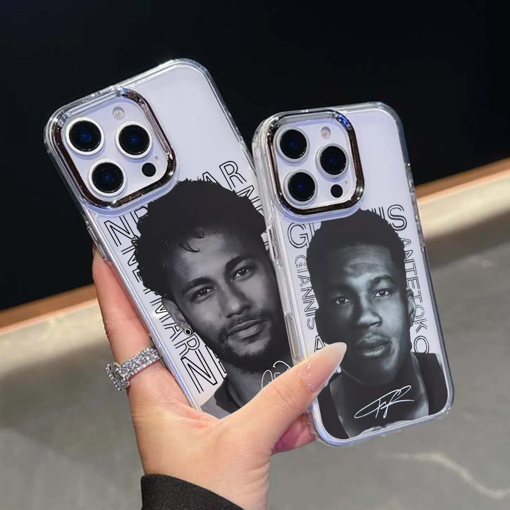 Фото Чехол для телефона Football Star M-Messies для Xiaomi Redmi Note 15 14 13 12 11 Pro Plus 15 15C 14C 13C 12C A5 4G 5G, прозрачный чехол №2