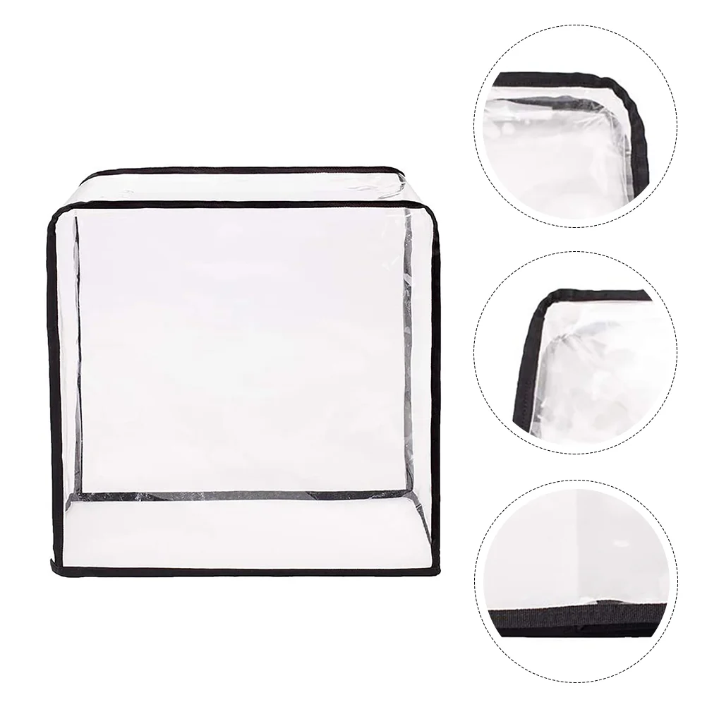 

Garment Cover Clothes Hanging Dance Storage Cooker Pressure Covers Proof Appliance Kitchen Costumes Rack Travel Dancers Clear