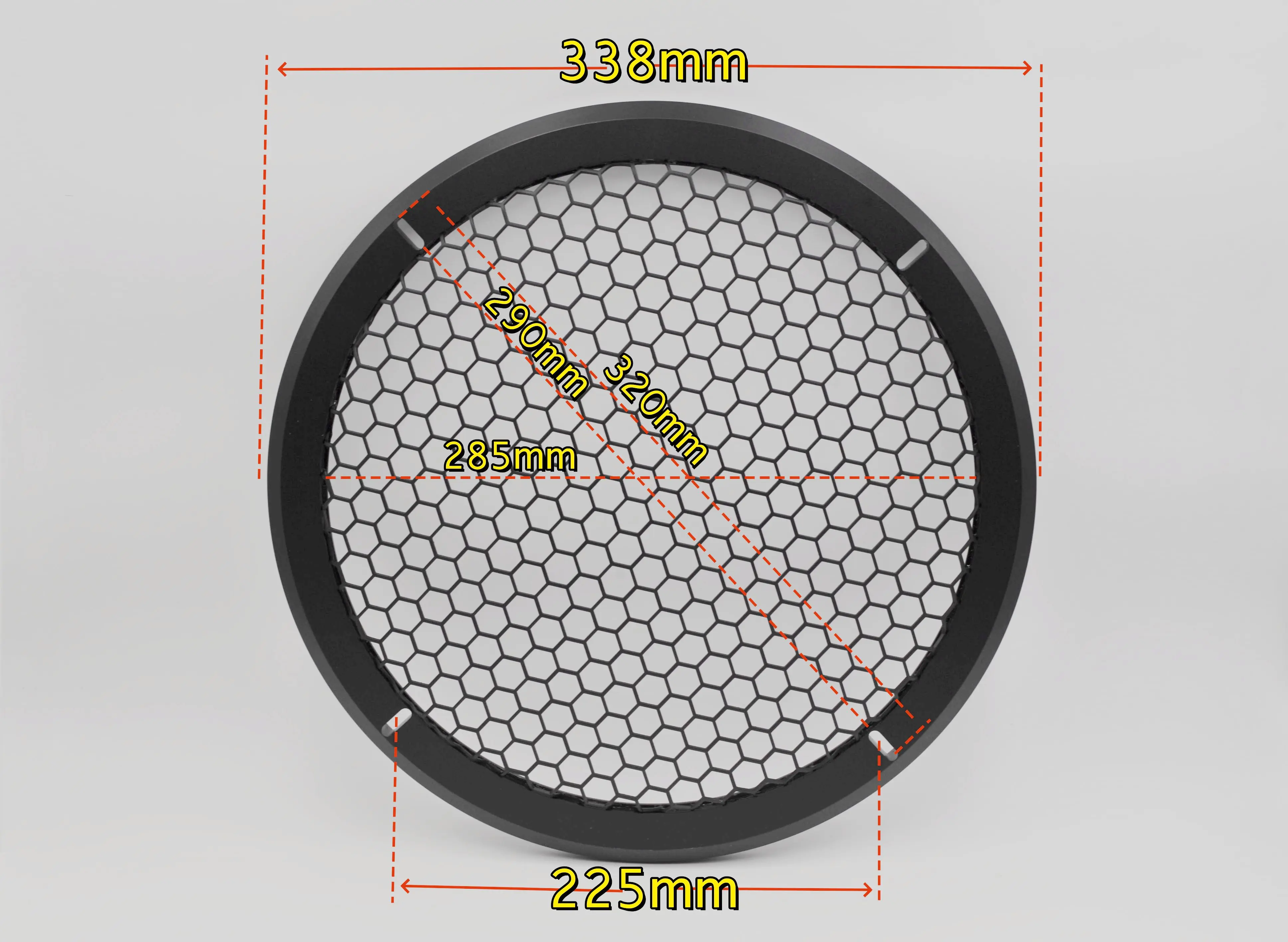 Металлическая сменная круглая Защитная крышка для автомобильного динамика