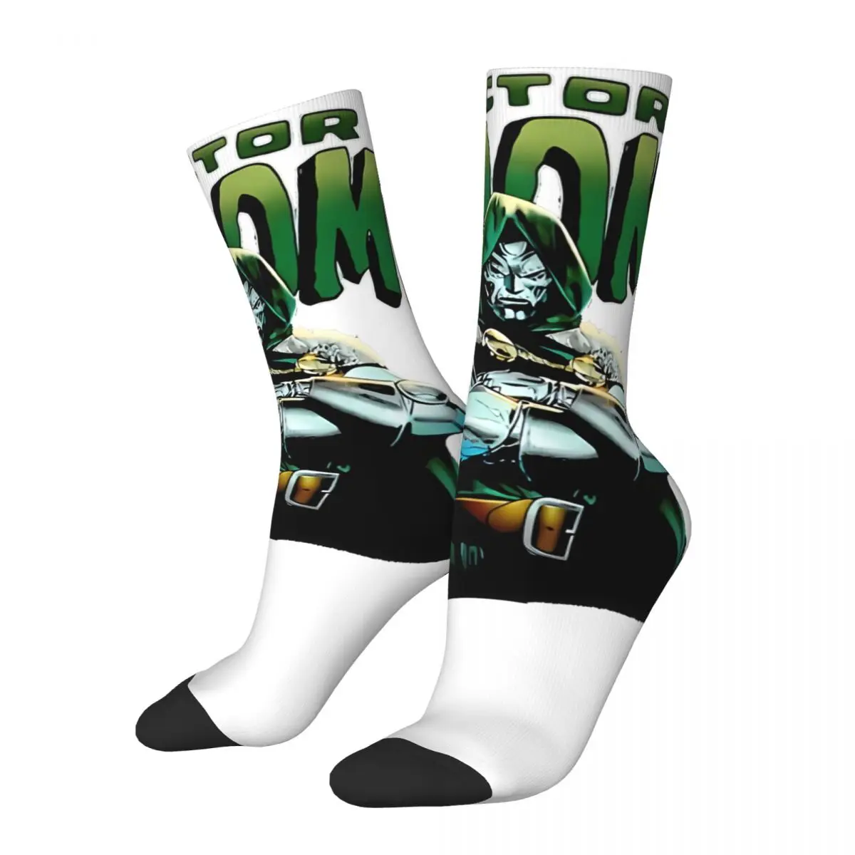 Винтажные Фантастические мужские Компрессионные носки унисекс D-Doctor D-Dooms Harajuku с