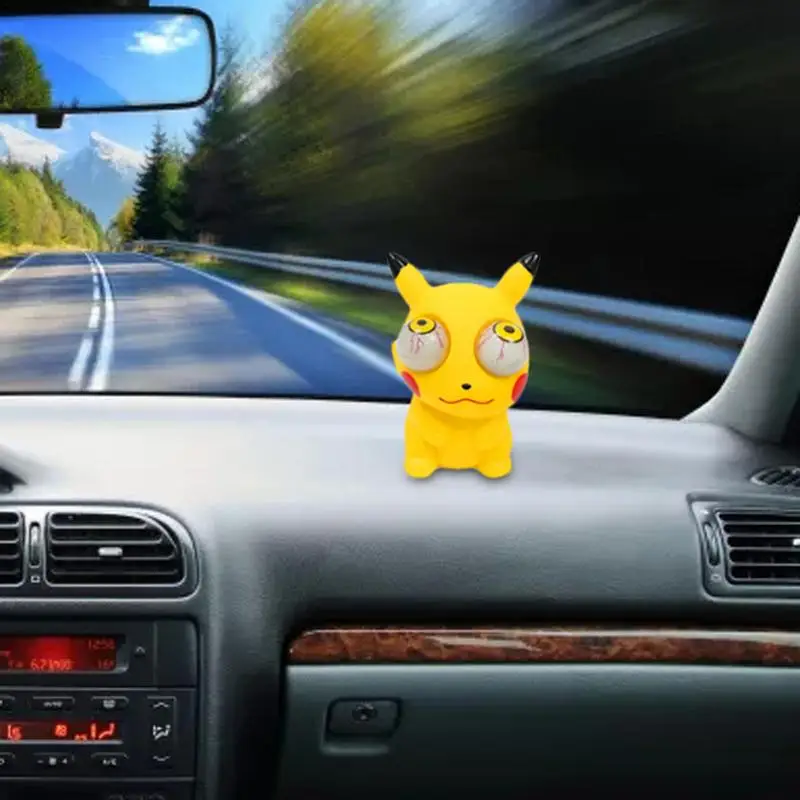 

Cute Cartoon Auto Interior Dashboard Figurines Balloon Ornament Rearview Mirror Pendant Car Interior Accesories Decoration