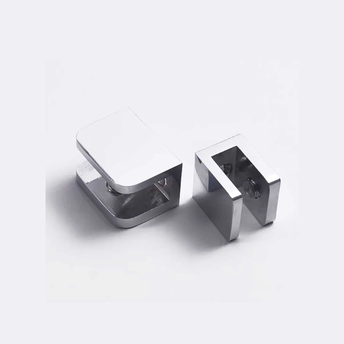 Латунный стеклянный зажим крепежный держатель зеркала кронштейн для