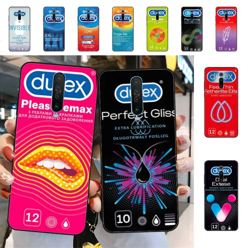 

Sexy condom box Phone Case for Redmi 5 6 7 8 9 A 5plus K20 4X 6 cover