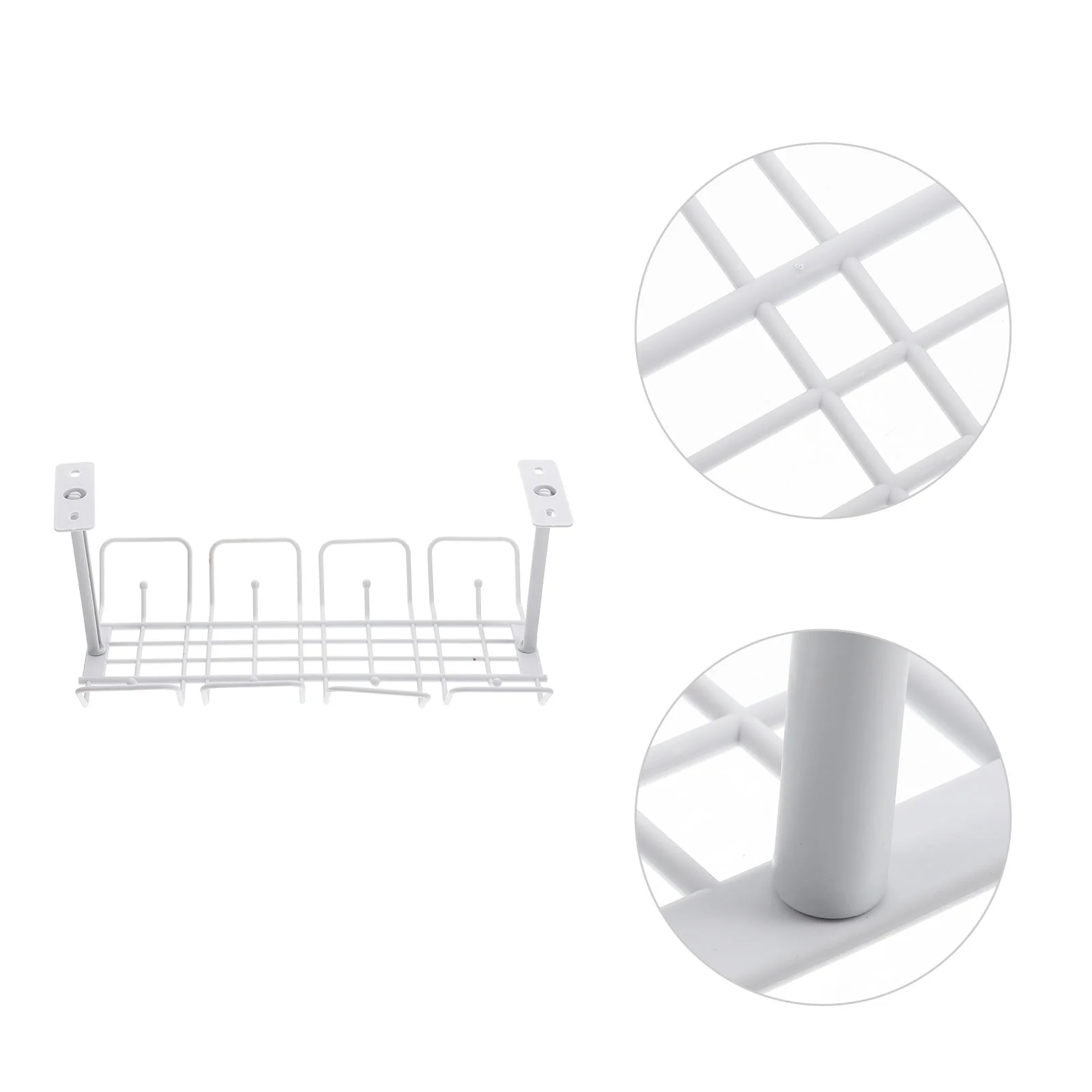 

Cable Under Desk Management Storage Tray Table Cable Hanging Shelf Rack for Home