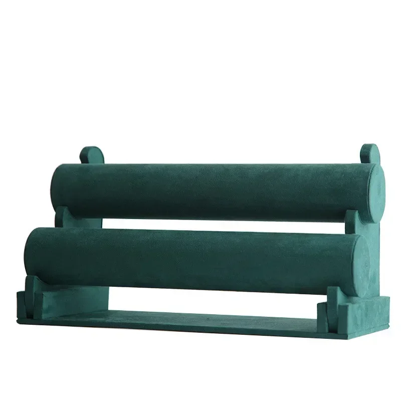 Держатель-подставка для ювелирных изделий портативная Вельветовая стойка в