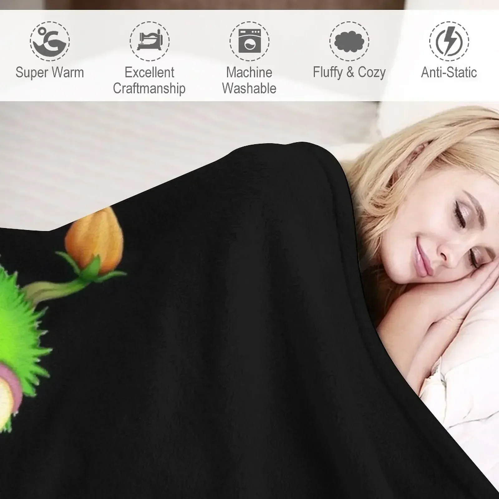 Одеяло Baby Monste Furcorn S роскошное одеяло персонализированное подарочное одеяла из