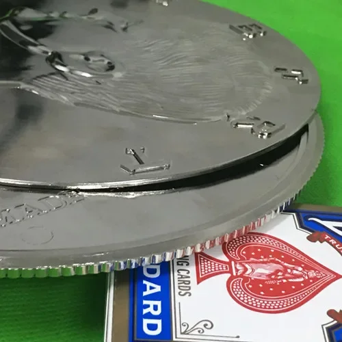 Суперджамбо полудоллар (25 см пластик) волшебные фокусы появляющаяся/исчезающая