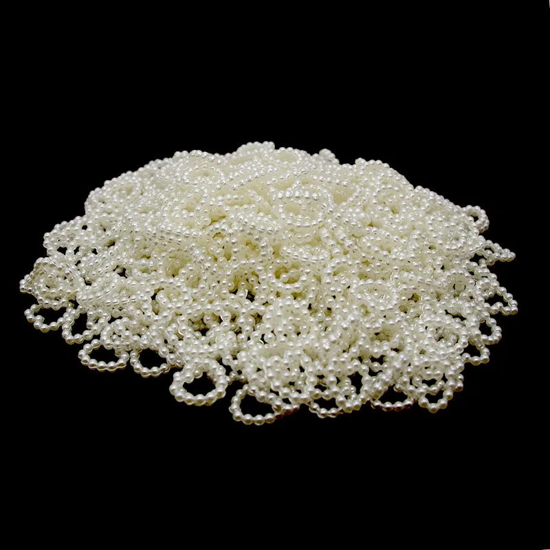 

50pcs/lot 10mm Ivory Heart Pearl Beads Sewing Buttons DIY pearl beads plastic beads pearls for craft acrylic beads