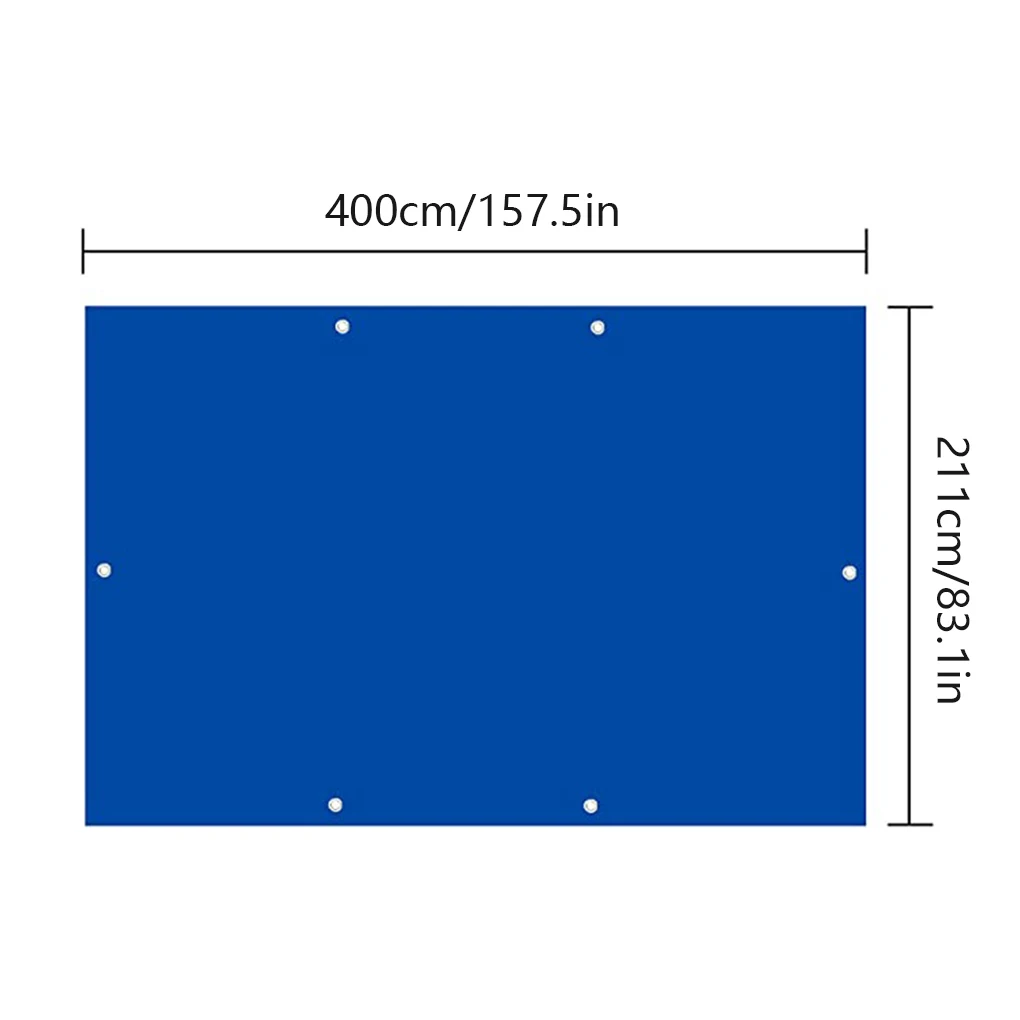 

Swimming Pool Cover Waterproof Inflatable Above Pool Protector Adjustable PVC Dust-proof Rain Cloth