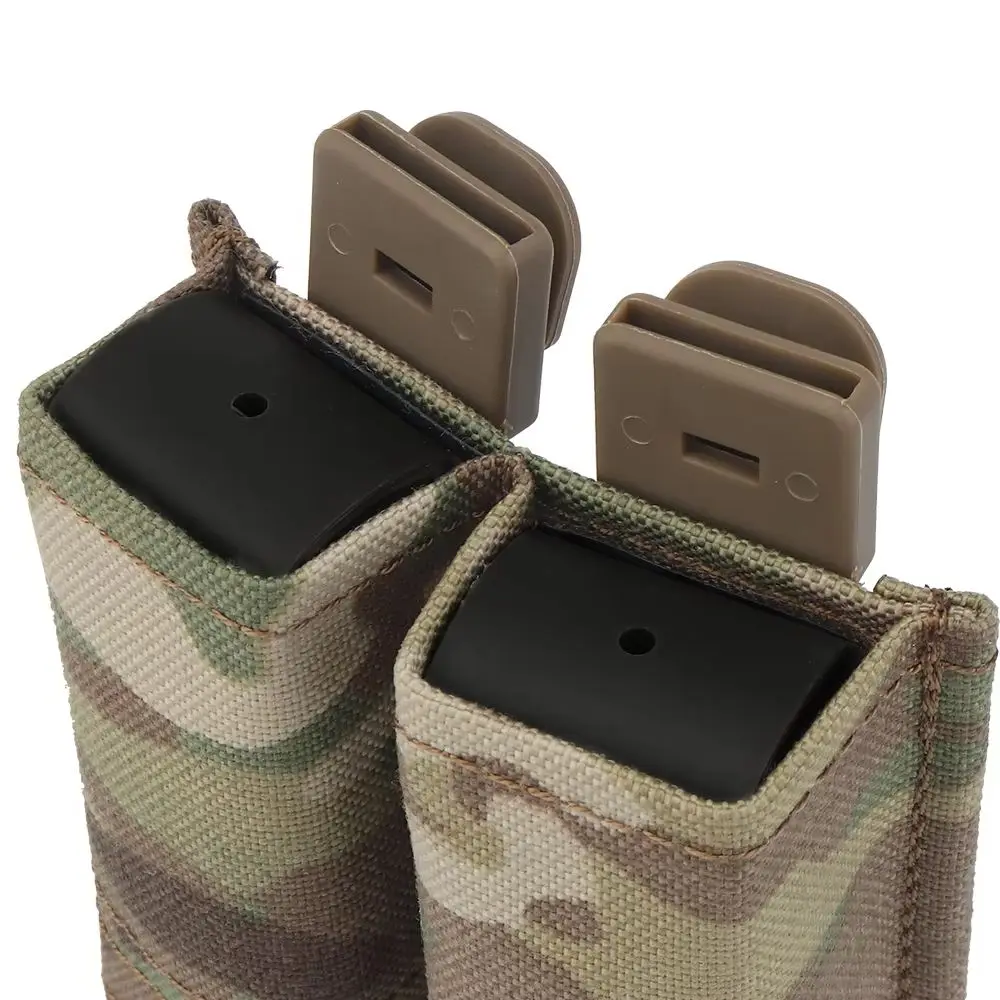Тактический подсумок CS Hunting FAST 9MM для двух магазинов с быстросъемной вставкой Kydex для GLOCK M9 P226 HK USP (art.: 3920d9efb550b) - 3920d9efb550b
