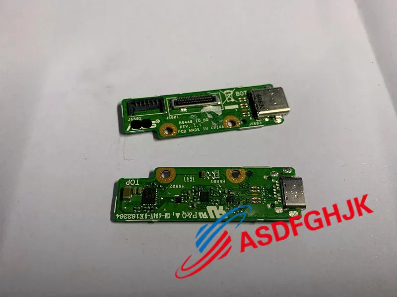 Оригинал для ASUS B9440 B9440U B9440UA B9440F B9440FA USB type-c Jack плата B9440_IO_BD TESED OK