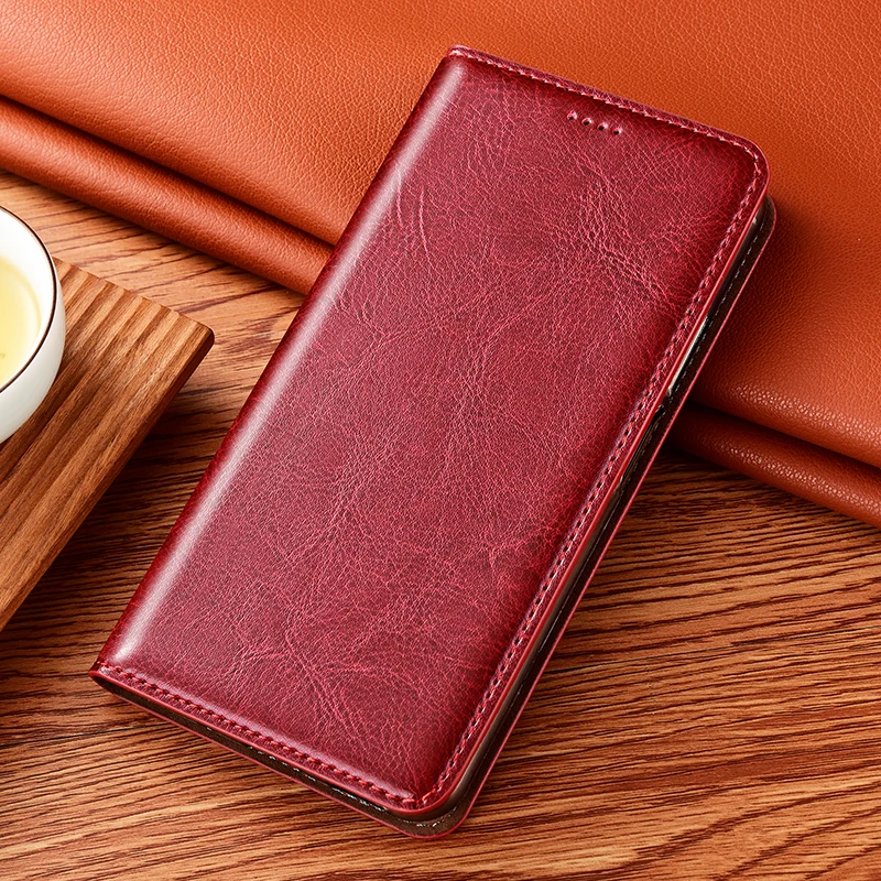 Флип-чехол из воловьей кожи с рисунком Crazy Horse для Vivo S19 S18 S18e S17 S17T S17e S16 S16e S15 S15e S12 Pro