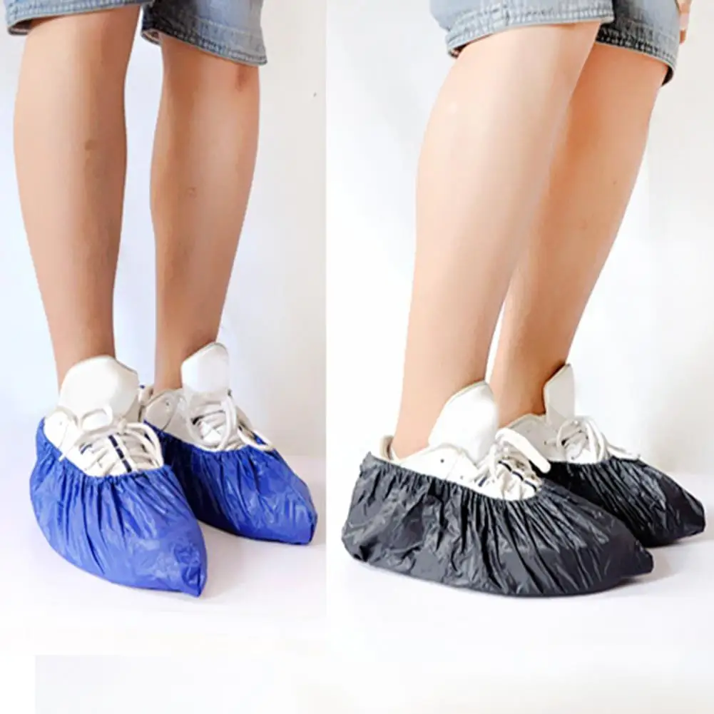 1 Pair Unisex Reusable Shoe Cover Non-slip Shoe Cover Household Thick Washable Shoes Covers Non-disposable Feet Cover Overshoes