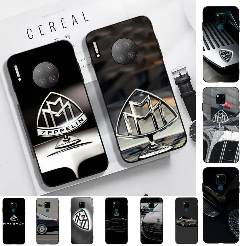 

Sports Car Maybach Phone Case for Huawei Mate 20 10 9 40 30 lite pro X Nova 2 3i 7se