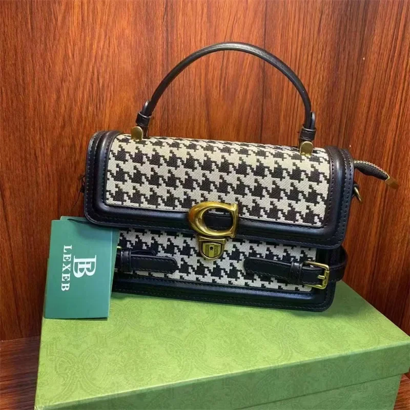 

Luxury Brand Women's Bag Qianniao Peninsula Iron Box Lock Handbag 2023 New Advanced Shoulder Bag Gg Cc Sac