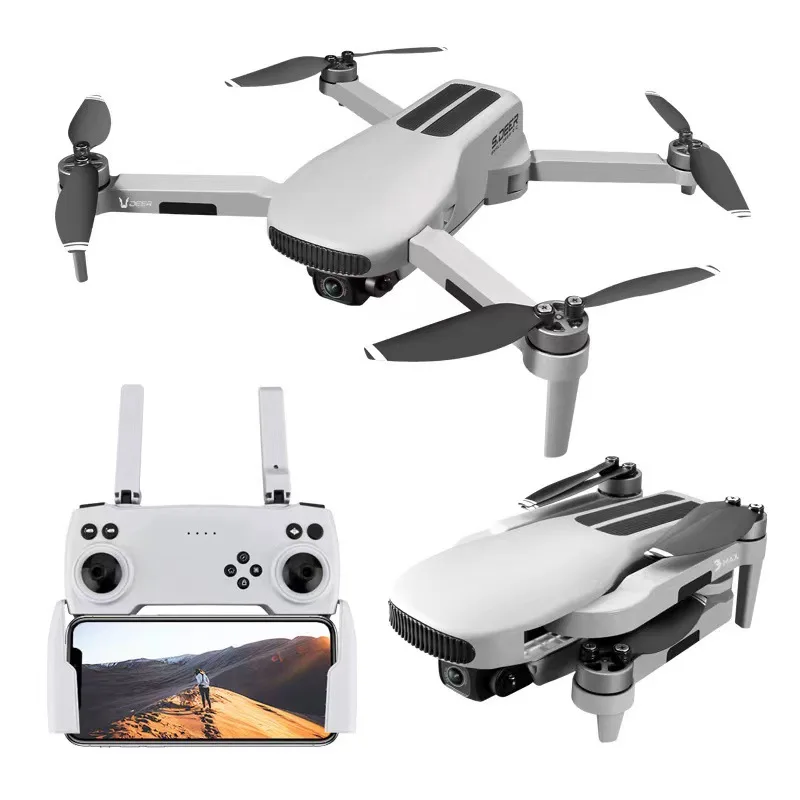 

New LU3MAX Remote Control Drone Brushless Avoiding Obstacles GPS Fold 4K Long Endurance Aerial Photography Four-axis Airplane