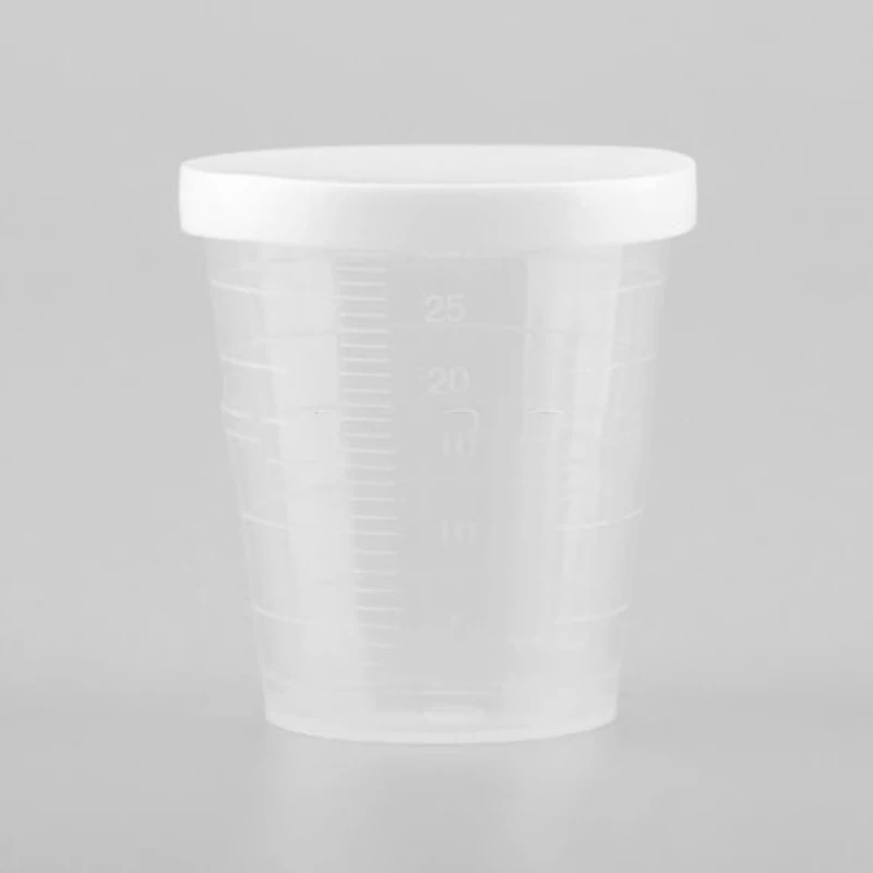 

10Pcs 30ml Plastic Graduated Measuring Cup Liquid Container Medicine Measuring Measure Cups Transparent Mixing Cup