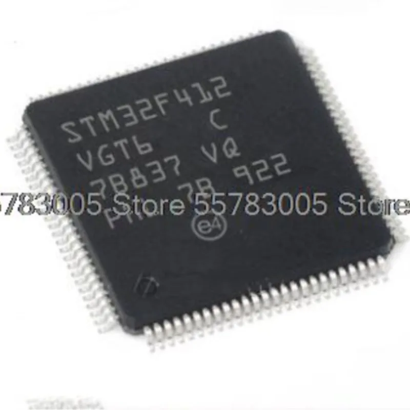 

Микроконтроллер STM32F412VGT6 QFP100, 5 шт.