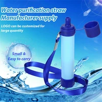 water purifier suction straw portable water purification filter tube field ultrafiltration water for camping hiking outdoor tool