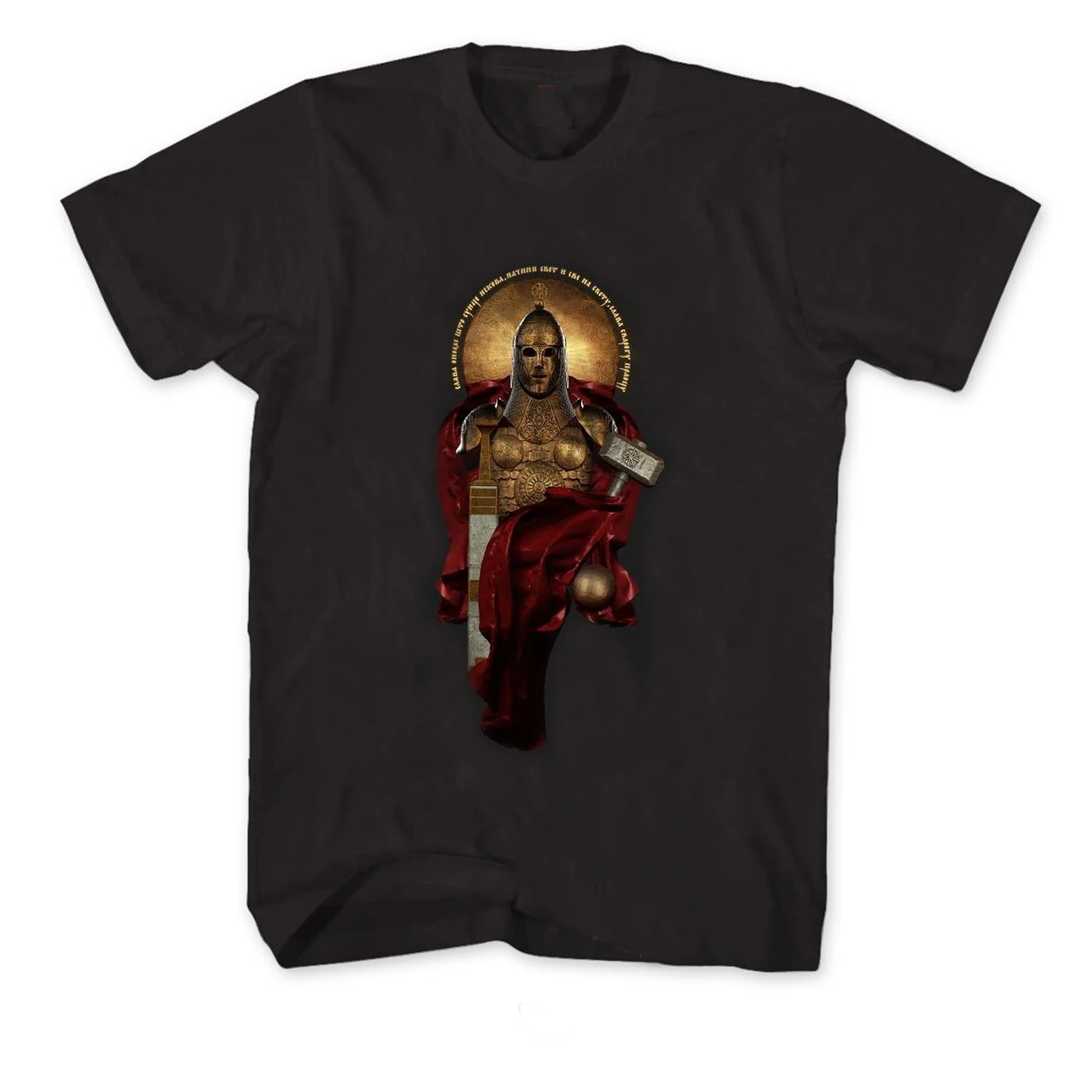 

Ancient Russian Slavic Gods Svarog T-Shirt. Summer Cotton Short Sleeve O-Neck Mens T Shirt New Gift S-3XL