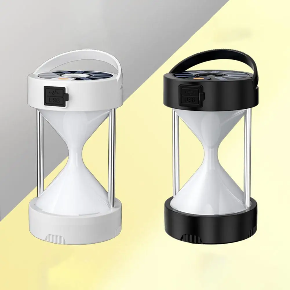 

Светодиодные туристические лампы в форме песочных часов, уличный портативный водонепроницаемый светильник с зарядкой типа c, лампы для спа...