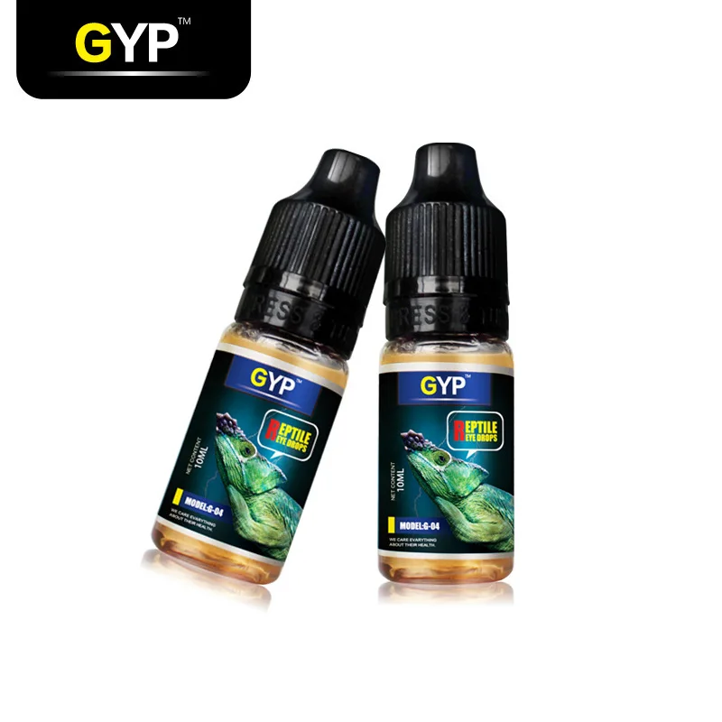 Фото GYP Gtile Eye Drops-Multi-Action for Cloudy Eyes&Infections in Turtles,Lizards&Geckos | Договор опухненное закрытие глаз и объединятие №5