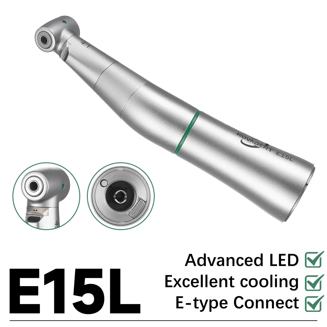 Стоматологический низкоскоростной угловой наконечник 1:1 4:1 Стоматологическое