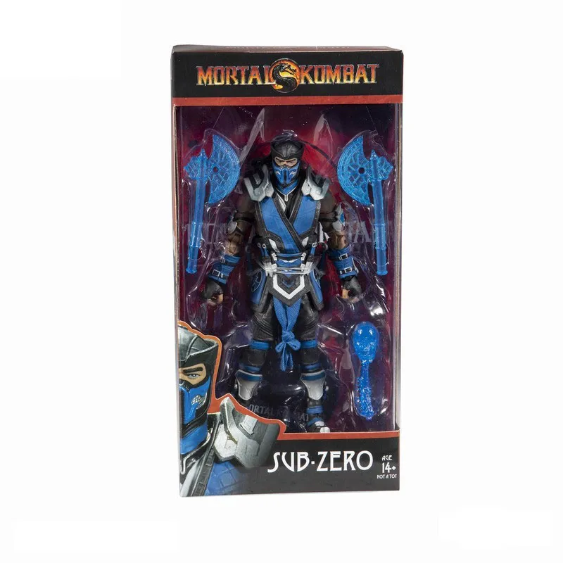 Женская Мерцающая фигурка Kombat-Sub-Zero 7 дюймов коллекционная игрушка