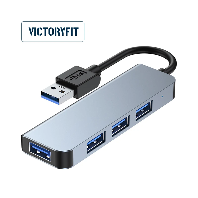

4 Ports High Speed Usb Splitter Usb C Adapter for MacBook Laptop Docking Station C Type HUB Multipuerto Computer Accessories Hab