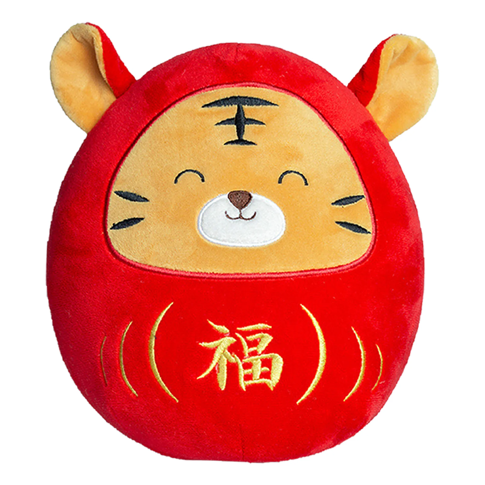 

Stuffed Tiger Soft Toys Tiger Ornament Tiger Mascot Zodiac Tiger Stuffed Toys Chinese New Year Decorations For Home Office Decor