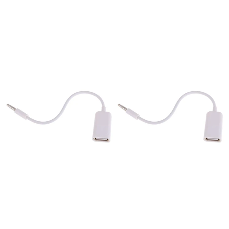 

2 шт., переходник с Usb на Aux 3,5 мм