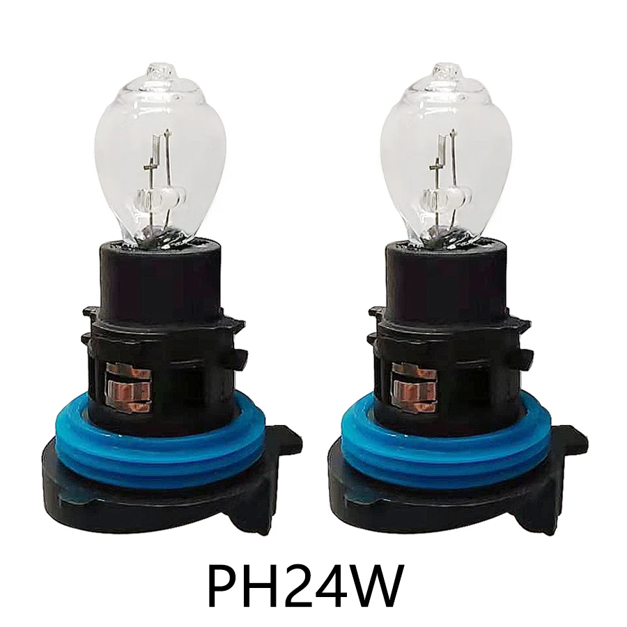 

2 шт., галогенные лампы PH24WY PH24W для Peugeot 3008 5008 Citroen C5 DRL