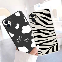 animal texture case for honor 50 30 pro 20 10 lite 20i 20s 10i 8x play silicone cover for huawei mate 40 30e 30 20 pro 10 case
