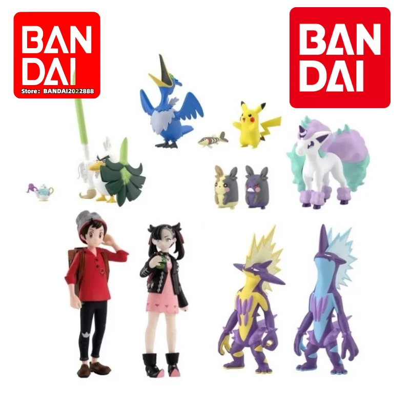 

Pokemon Figures 1/20 Galar Region Sword And Shield 2 Trainers 10 Pokemon Set Pikachu Ponyta Popular Anime Collectibles toys