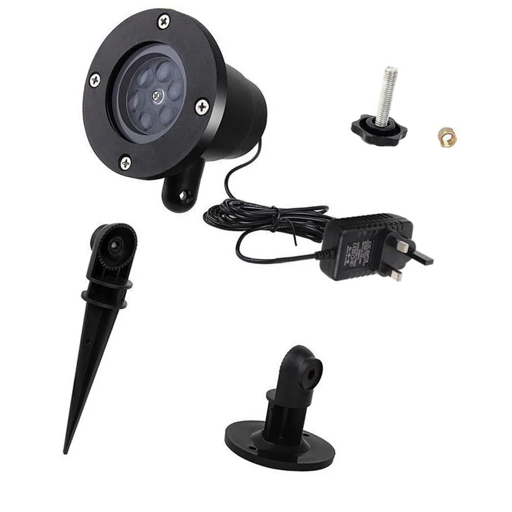 

1 Pc Projector Plug-in Snowflake Illumination Lawn for Christmas Outdoor