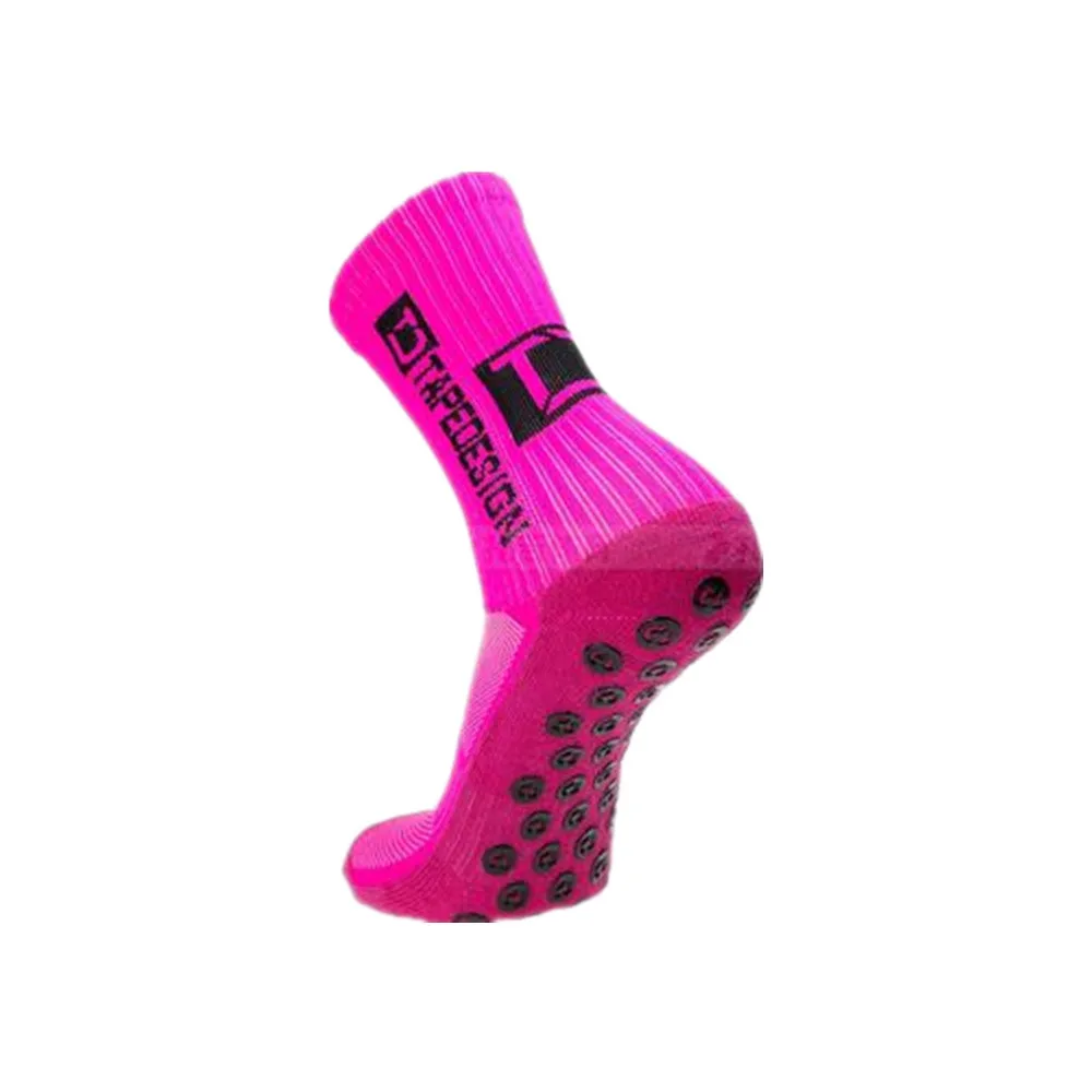 Football socks,men's mid length socks,black large suction cup,glue resistant,thickened towel bottom,basketball socks