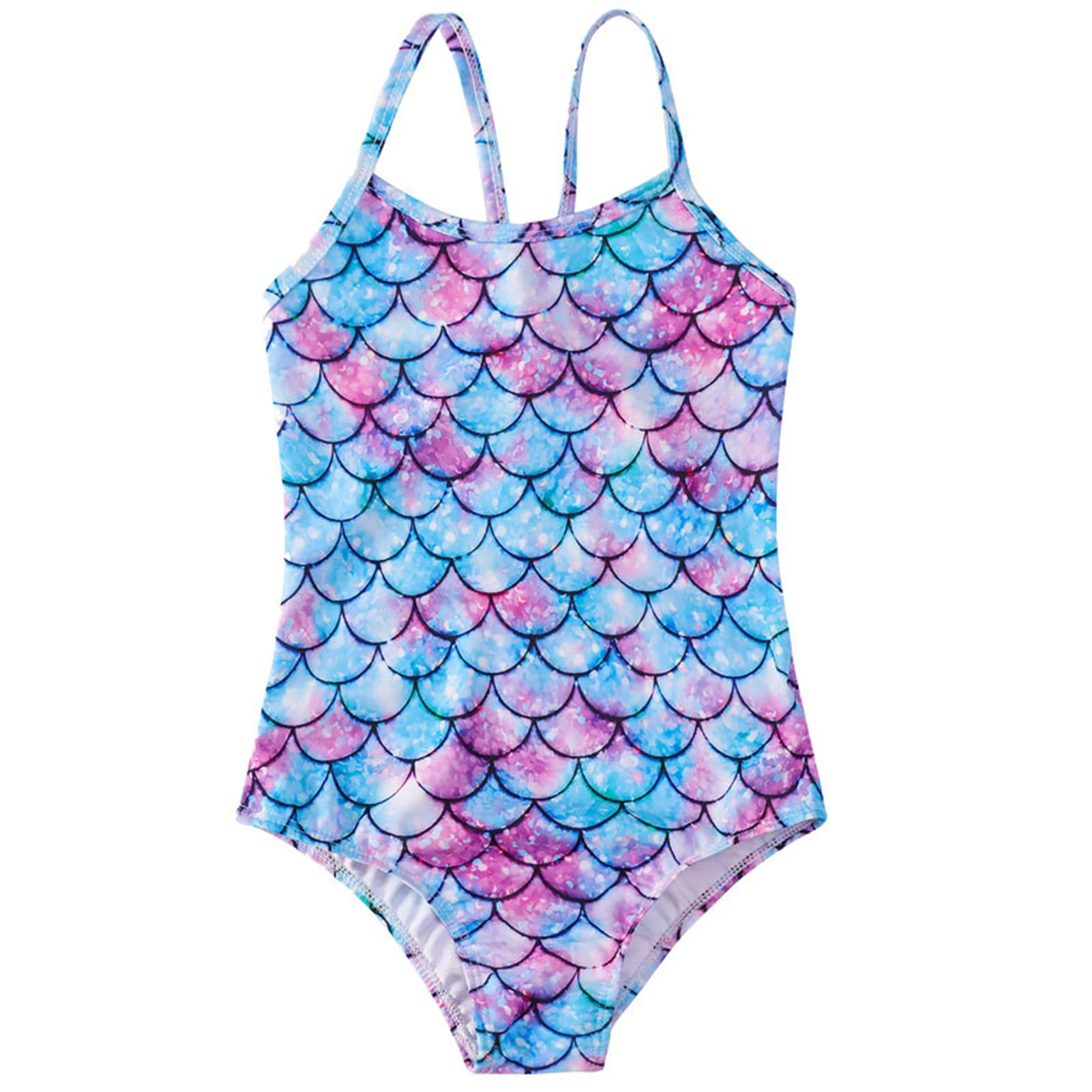 

Kid Girl's Swimsuit Quick Dry One-Piece Swimwear Jumpsuit