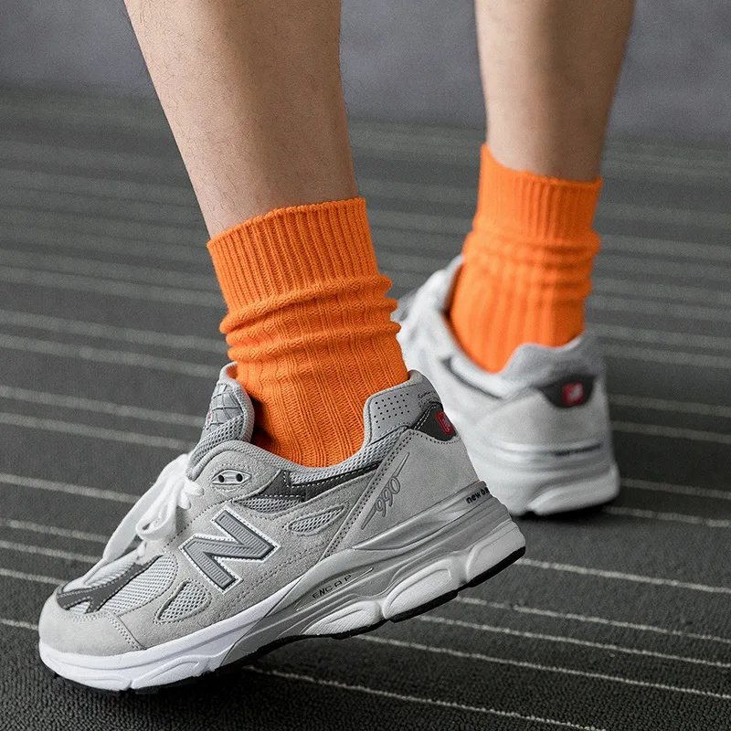 Мужские и женские носки флуоресцентного цвета