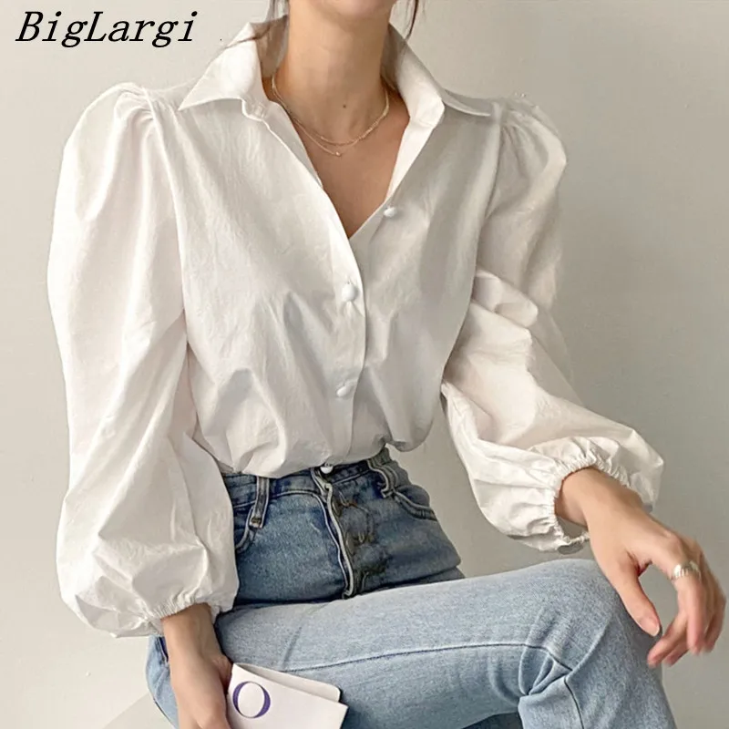 New 2023 Spring Summer Blouses Shirts Flying Sleeve Vintage Korean Style Office Fashionable Wild Ladies Tops