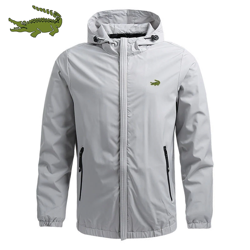 

Cartelo crocodile Business leisure High Quality Men's Zipper Hooded Jacket Outdoor Mountaineering Sport Print Hooded Sweatshirt